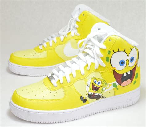 spongebob nike schoenen|spongebob squarepants shoes.